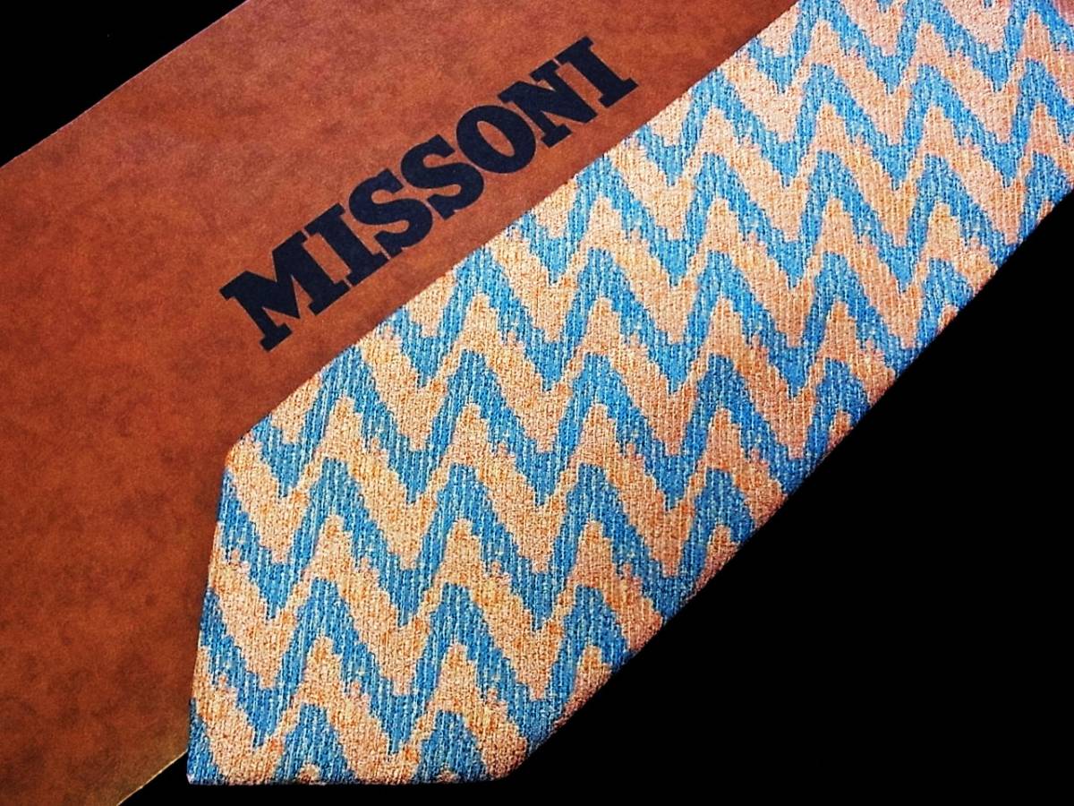 *:.*:【新品N】*:.*7468 ミッソーニ【色の魔術師☆MISSONI】ネクタイ拍卖