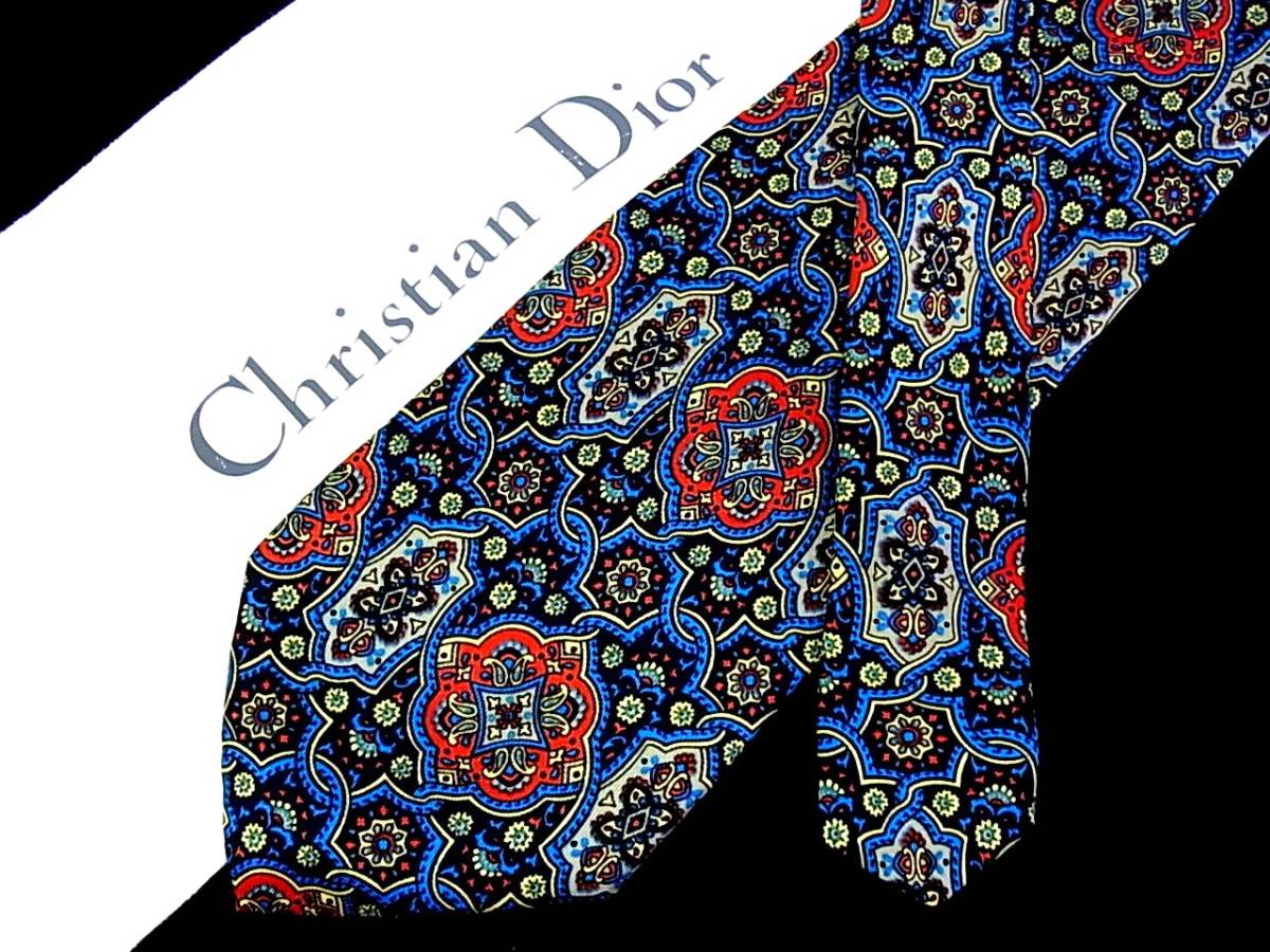 *:.*:【新品N】*:.*3697 「ペイズリー」【Dior】ディオールのネクタイ拍卖