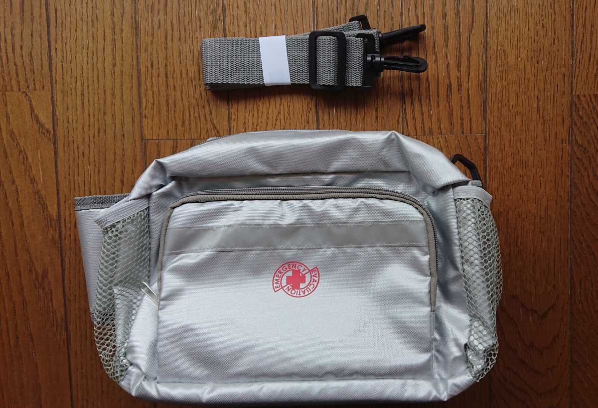 新品 ショルダー&ウエストバッグ型 防災バッグ EMERGENCY BAG 避難バッグ アウトドア ボランティア拍卖