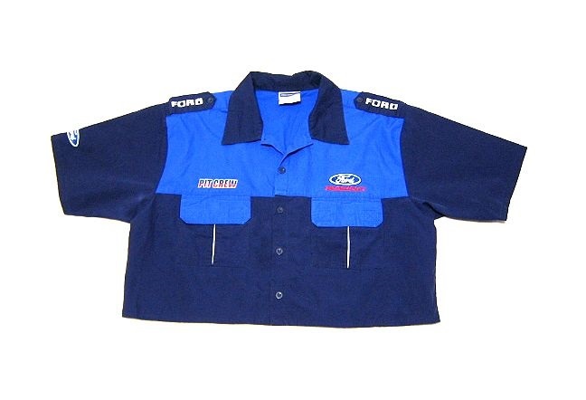 FORD RACING フォードレーシング 刺繍デザイン シャツ 公式ライセンス品拍卖