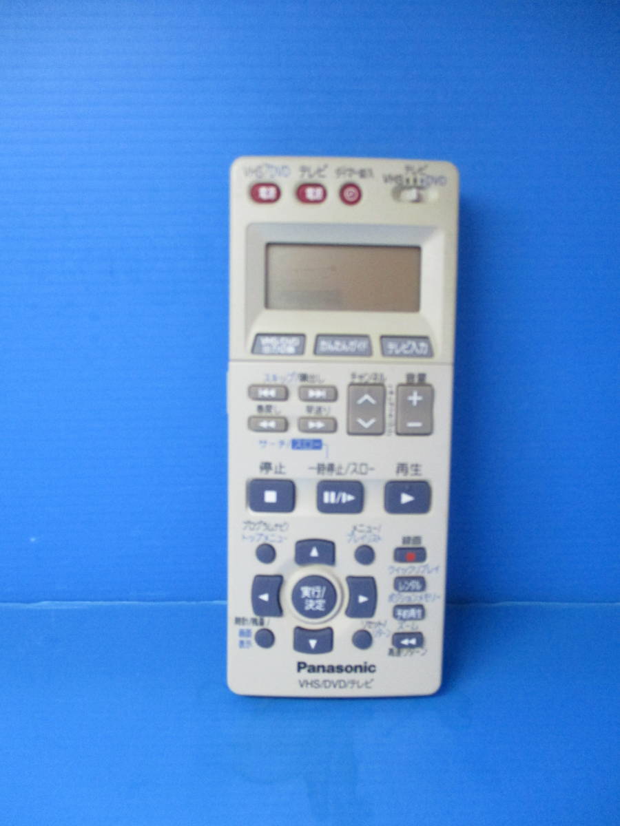 パナソニック★DVD VHSリモコン★EUR7909KA0拍卖