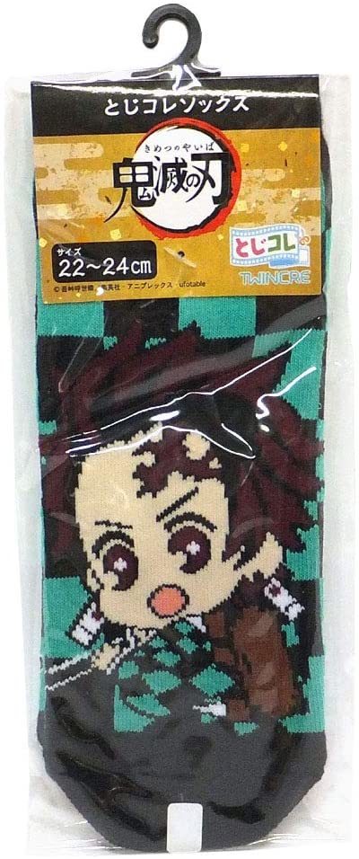 鬼滅の刃 とじコレ ソックス 竈門炭治郎拍卖