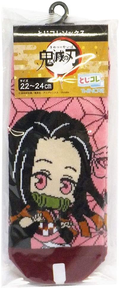 鬼滅の刃 とじコレ ソックス 竈門禰豆子拍卖