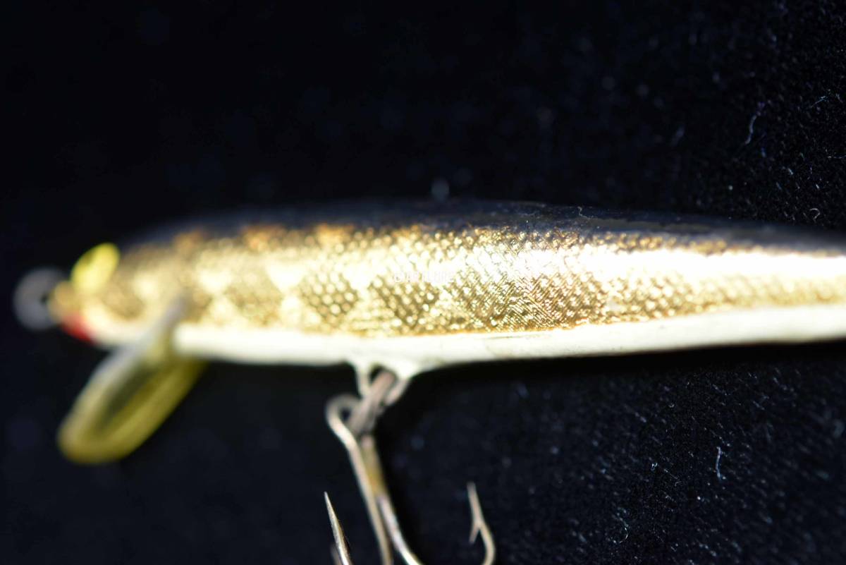 RAPALA FLOATING 初期クロス模様金色箔 希少蒐集家向け、 C1936 FINLAND VINTAGE LURE バルサ 9G 31/2” 9CM拍卖