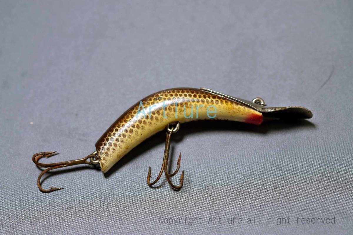 DEEP IKE C1949 PLASTIC VINTAGE LURE KAUTSKY LAZY IKE CORP 拍卖