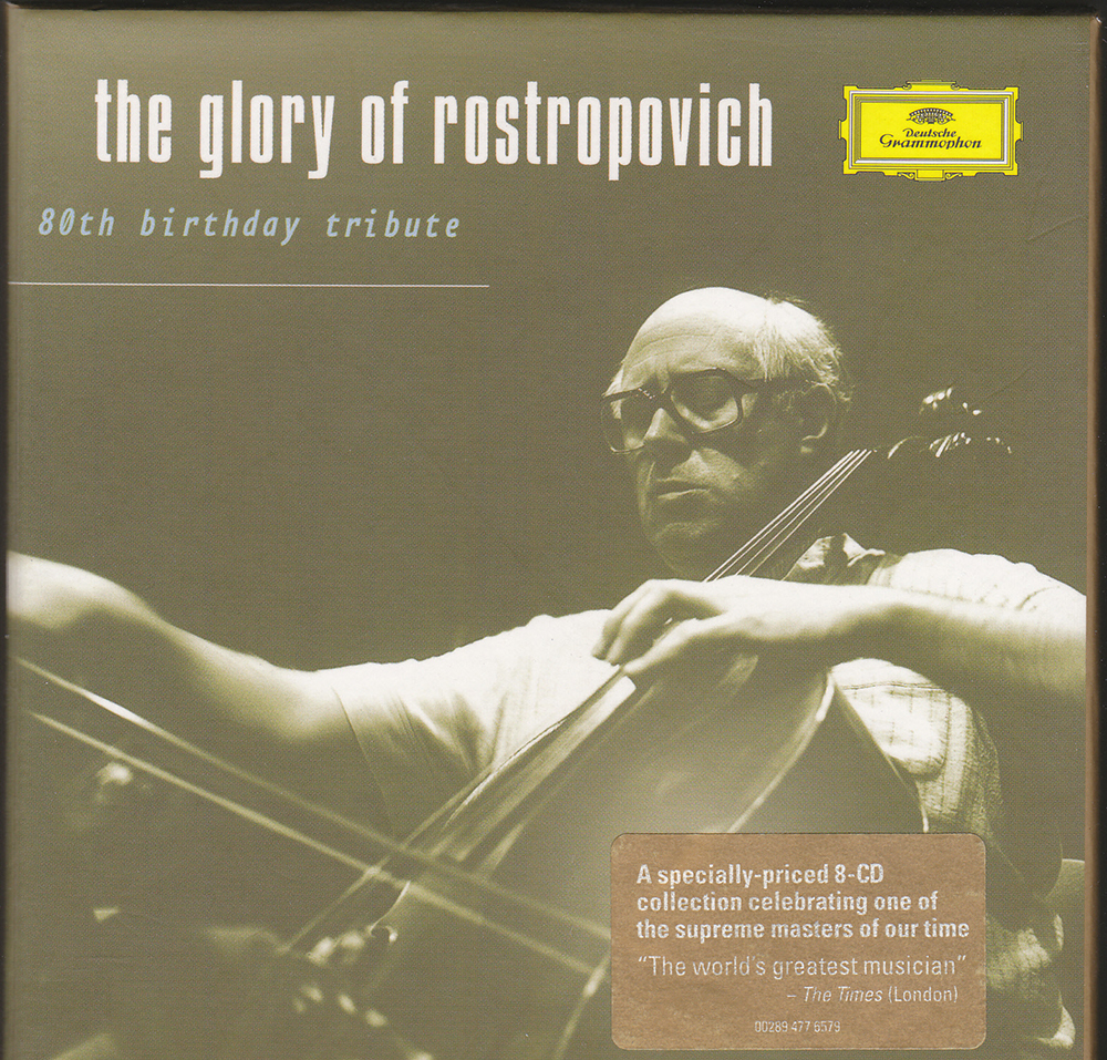 THE GLORY OF ROSTROPOVICH / 80TH BIRTHDAY TRIBUTE 8CD拍卖