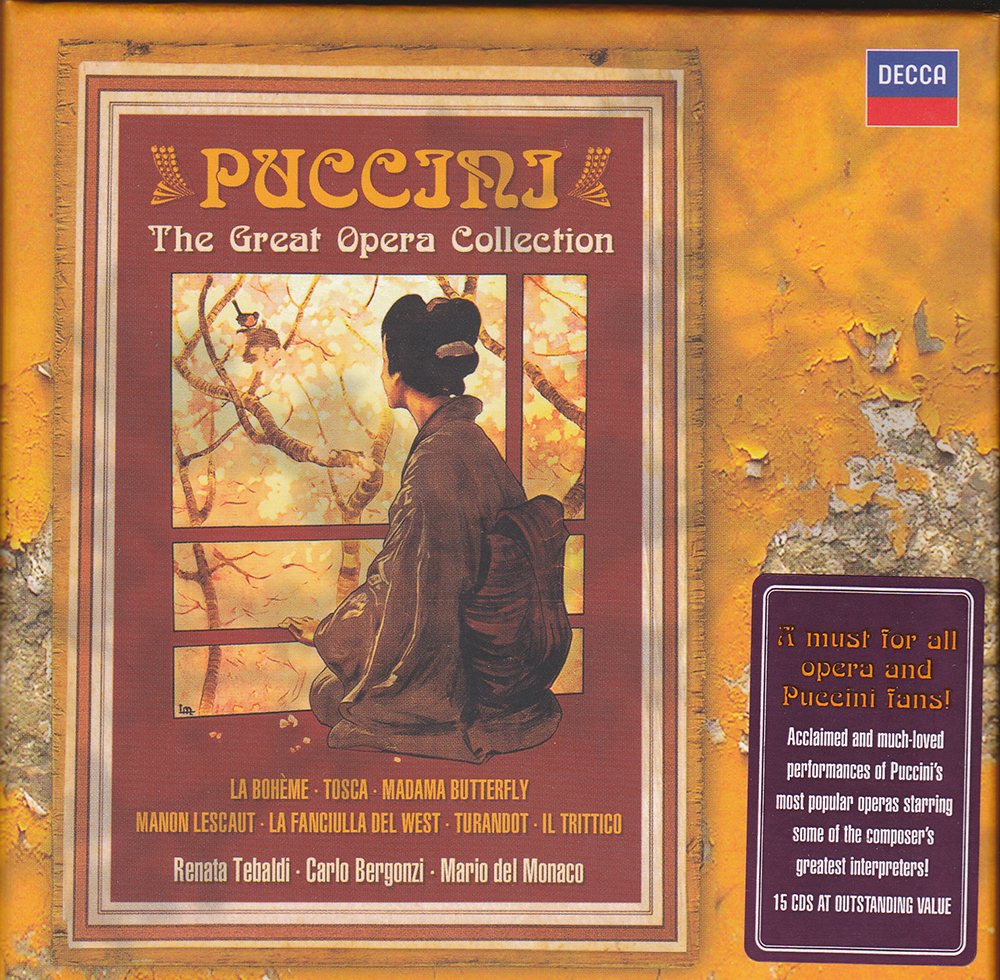 PUCCINI / THE GREAT OPERA COLLECTION 15CD拍卖
