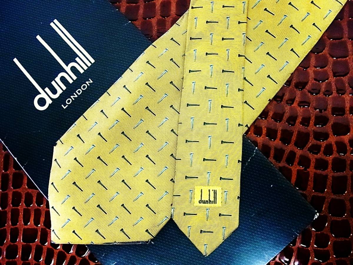 ◇E409R◇在庫処分SALE●【dunhill】ダンヒル【釘・くぎ】ネクタイ拍卖