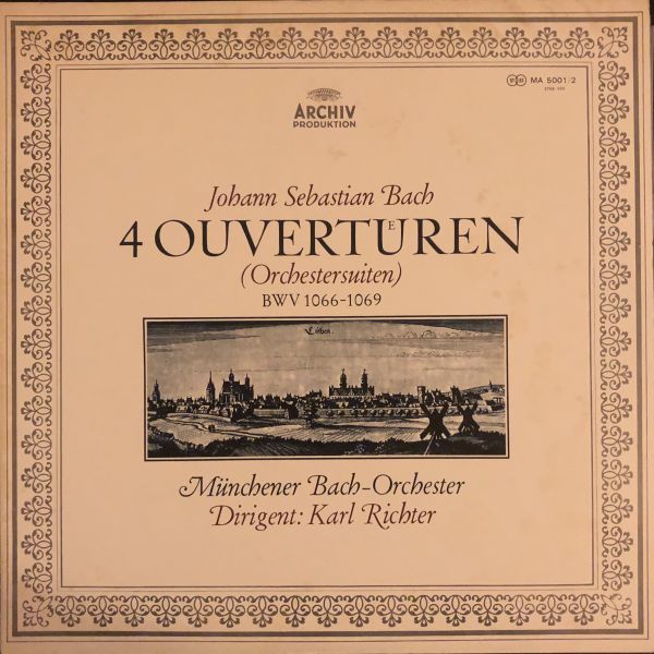 Johann Sebastian Bach - Mnchener Bach-Orchester / Dirigent: Karl Richter 4 Ouvertueren (Orchestersuiten) BWV 1066-10拍卖
