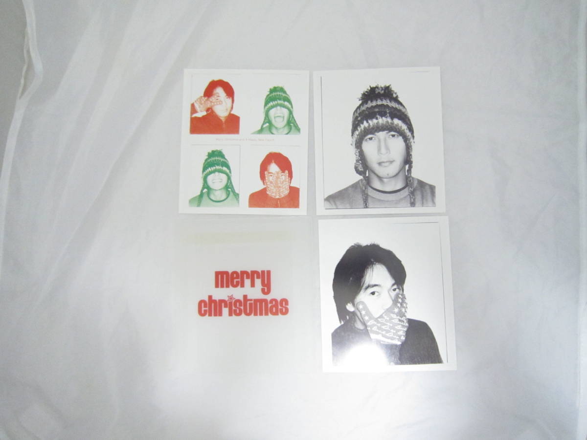 B'z ファンクラブ 2001年 クリスマスカード・年賀状 カード [gqa拍卖