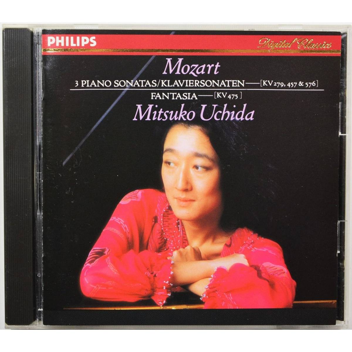 内田光子 ◇ モーツァルト ピアノソナタ第14番 第1番 第17番 / 幻想曲 ◇拍卖