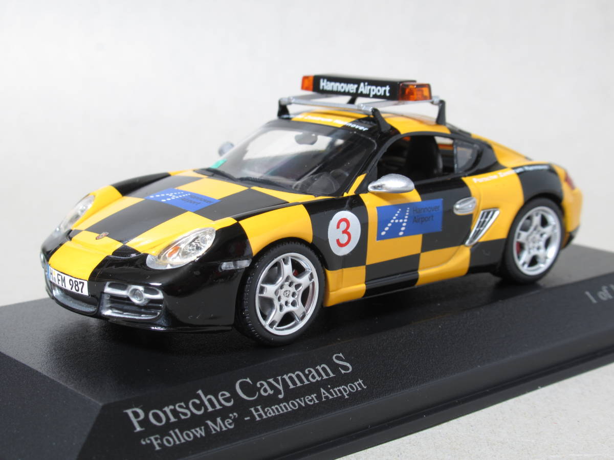 1/43 ポルシェ ケイマンS ハノーバー空港施設車両 2007拍卖
