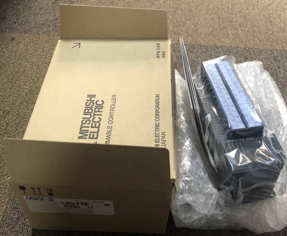 未使用品 MITSUBISHI シーケンサ AJ65DBTB1-32D 1W5446拍卖