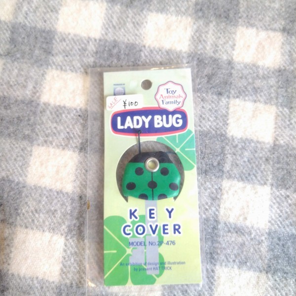 新品&即決◎てんとう虫のキーカバー【グリーン】拍卖