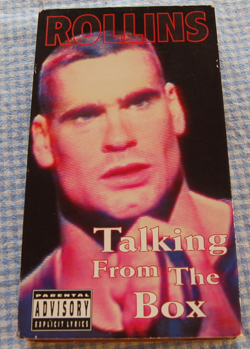 【送料無料】VHSビデオテープ ヘンリー・ロリンズ HENRY ROLLINS 【TALKING FROM THE BOX】中古美品拍卖