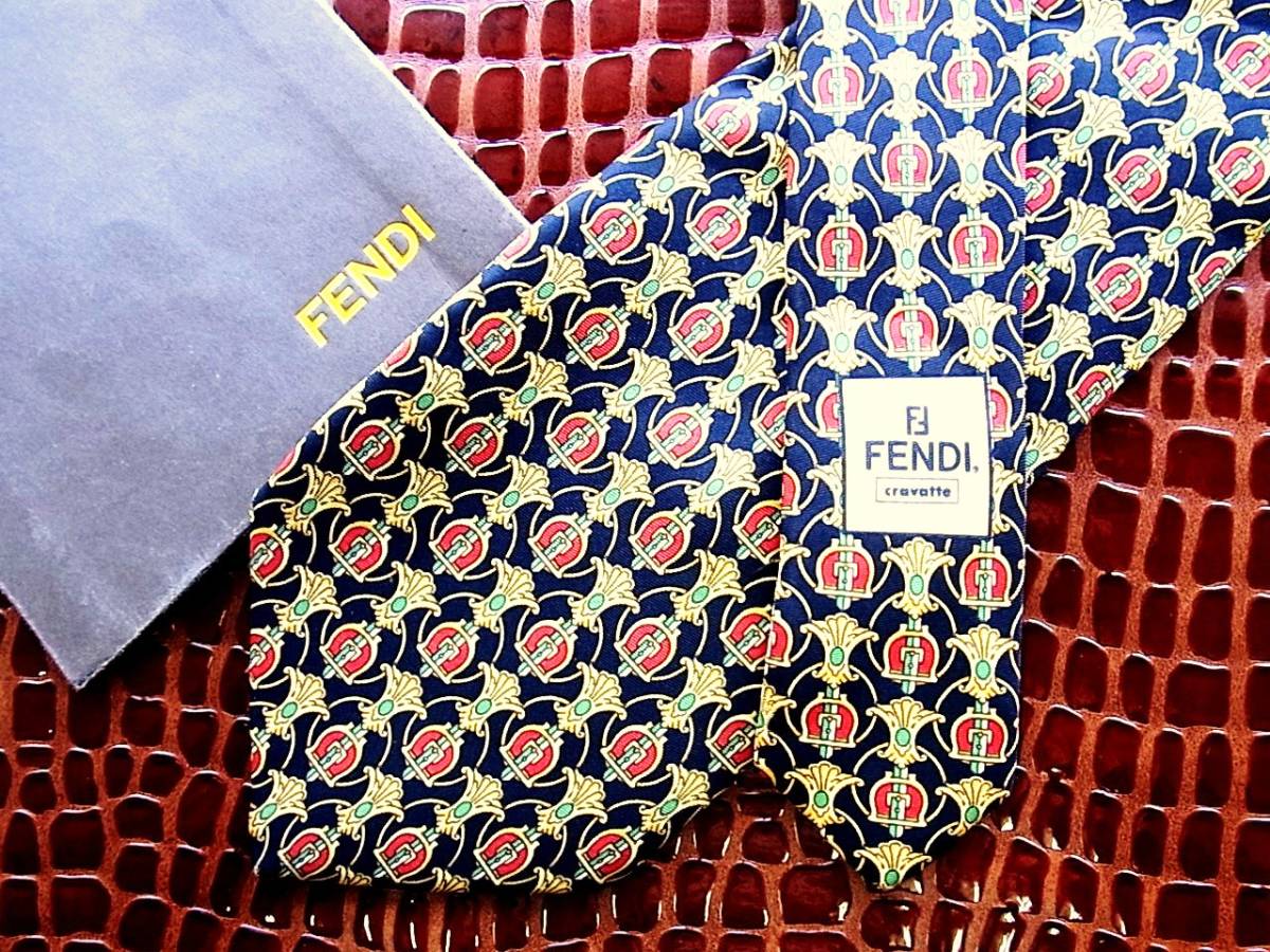 ○E472N●USED並●フェンディのネクタイ★拍卖