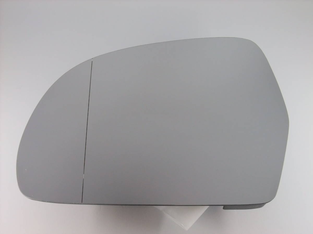 (送料込) AUDI アウディ A3 A4 A5 S5 A6 S6 A8 S8 ドアミラーガラス左側【ガイド付・新品】2008-2011年拍卖