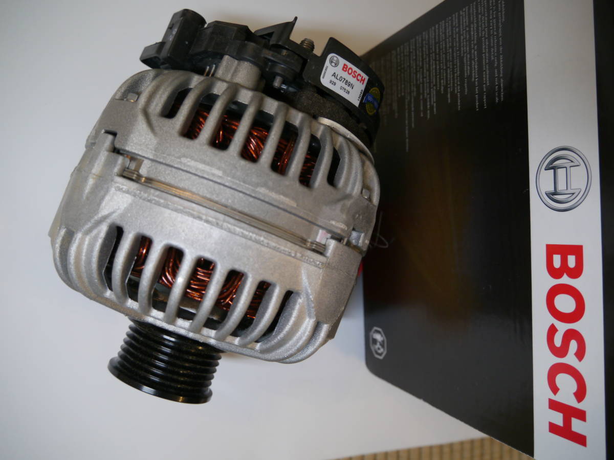 (送料込) ベンツ E/S/CL/CLK/SL/SLRクラス W/S210 W/S211 W220 C215 C/A208 R230 R199 MCLAREN オルタネーターダイナモ 150A(ボッシュ新品)拍卖