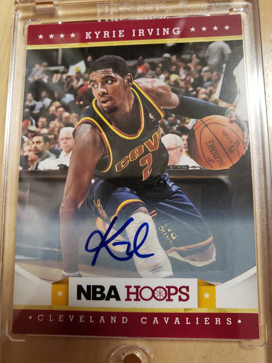 超レア Rookie サイン 2012 -13 Panini Hoops KYRIE IRVING Autograph RC/ カイリー アービング Auto Cleveland Cavs (NBA Champion & ROY)拍卖