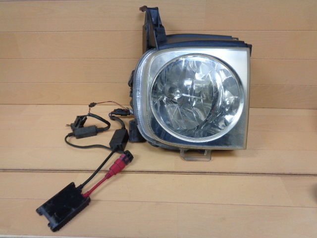 キューブ DBA-YGZ11 純正 ヘッドライト左右セット/ICHIKOH1768/外品HID拍卖