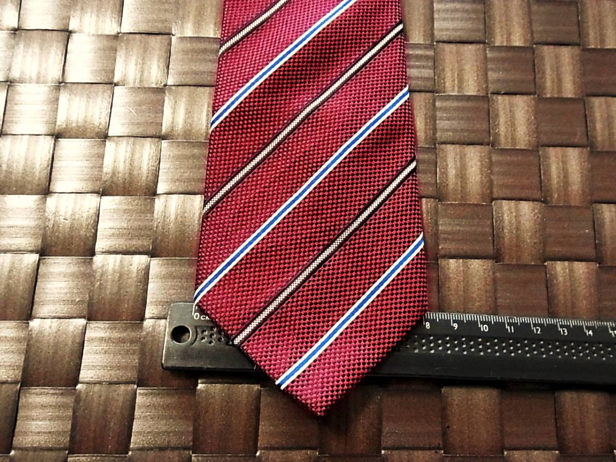 【特選】1996美品【人気の細ナロータイ】レミュー「LES MUES」ネクタイ・シルク100%拍卖
