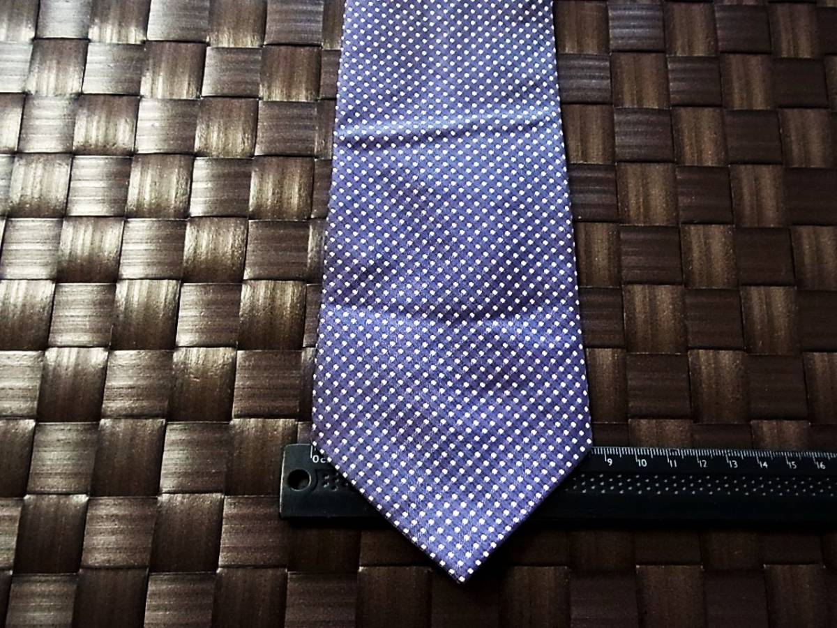【特選】1998美品【人気の細ナロータイ】レミュー「LES MUES」ネクタイ・シルク100%拍卖