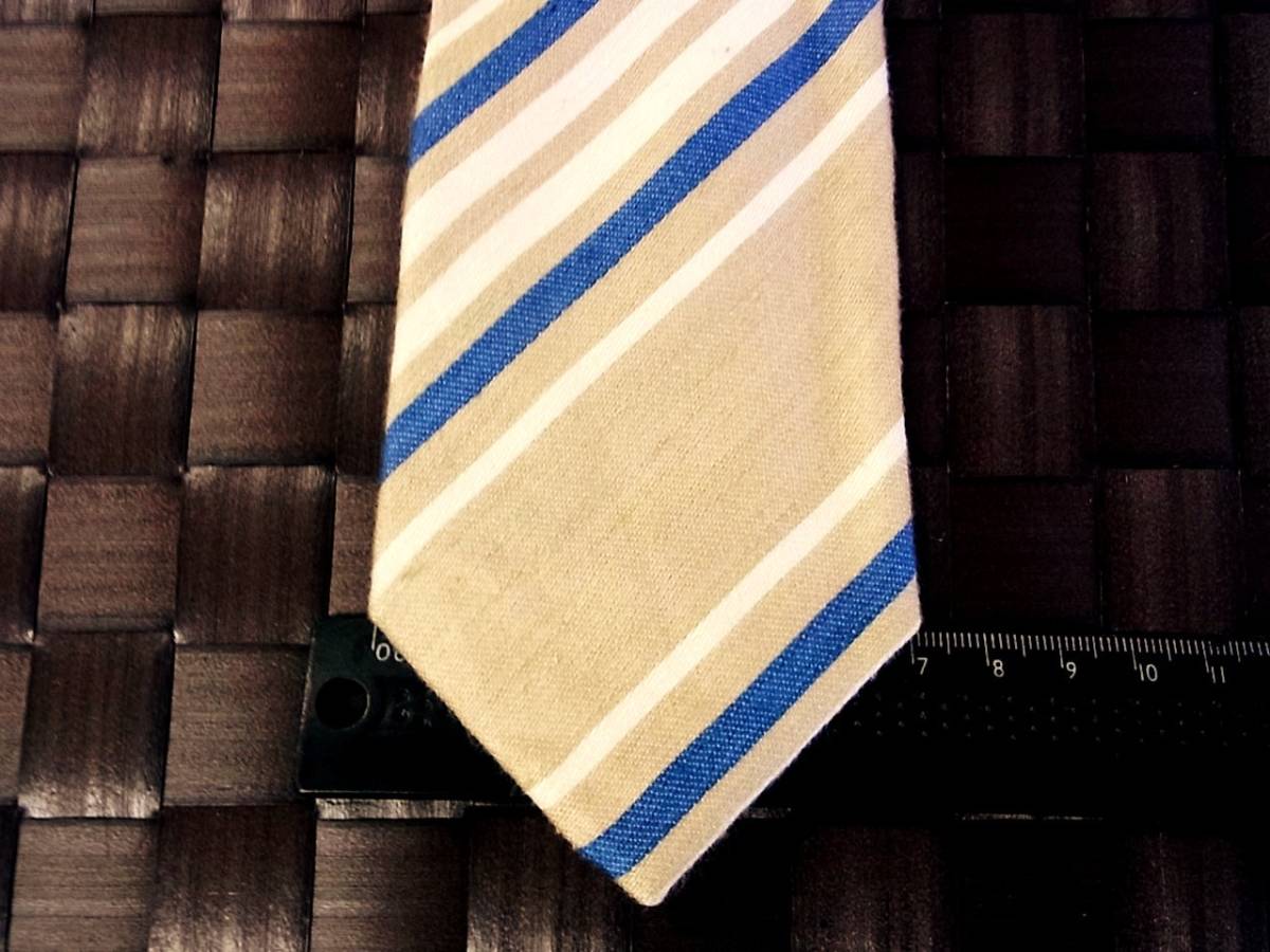 yW1082高級 ウール 生地 美品レミュー「LES MUES」ネクタイ●拍卖