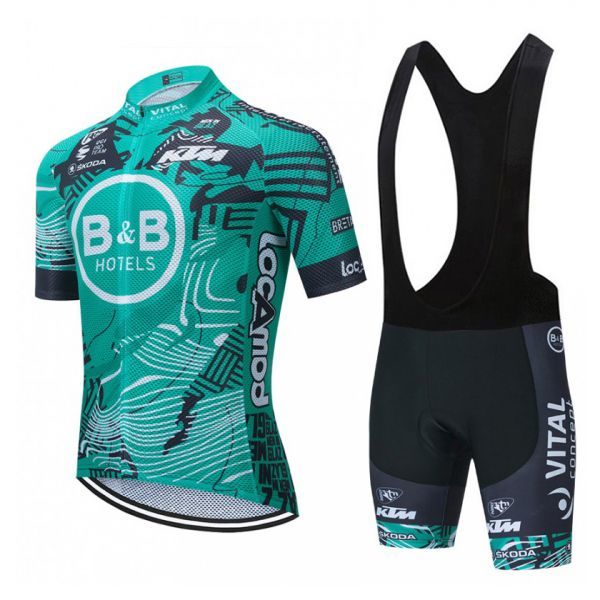 新品 サイクルジャージ 上下セット No102 XLサイズ フランス フルジップ ウェア 半袖 メンズ サイクリング MTB 自転車 ロードバイク拍卖