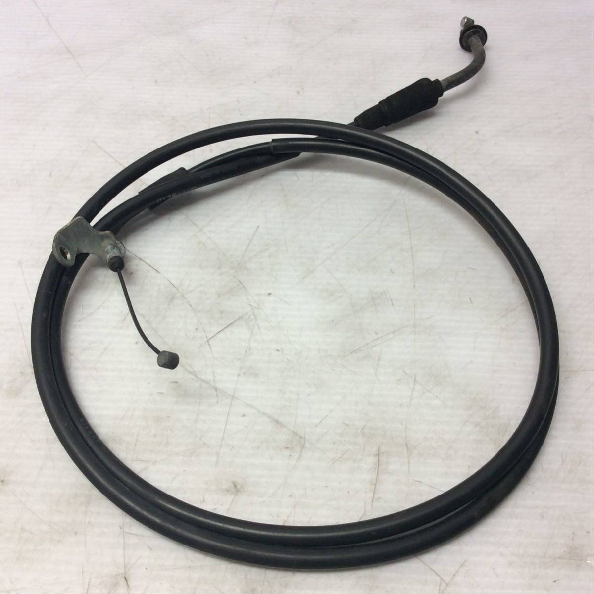 A14-19 スズキ レッツ4 CA41A アクセルワイヤー 動作確認済み 純正部品 固着無し拍卖