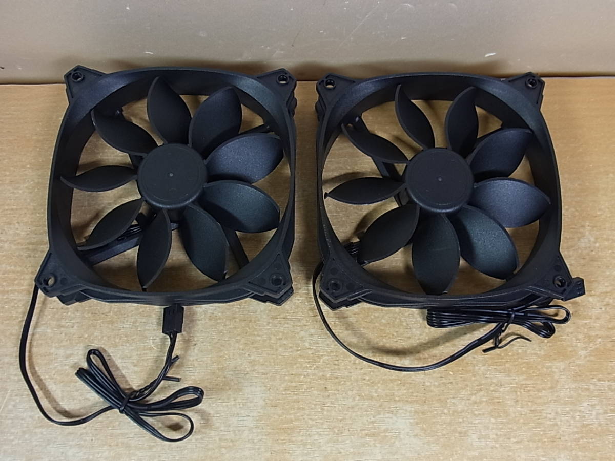 ◎H/400●Antec☆PCケースファン 2個セット☆型番不明☆動作不明☆ジャンク拍卖