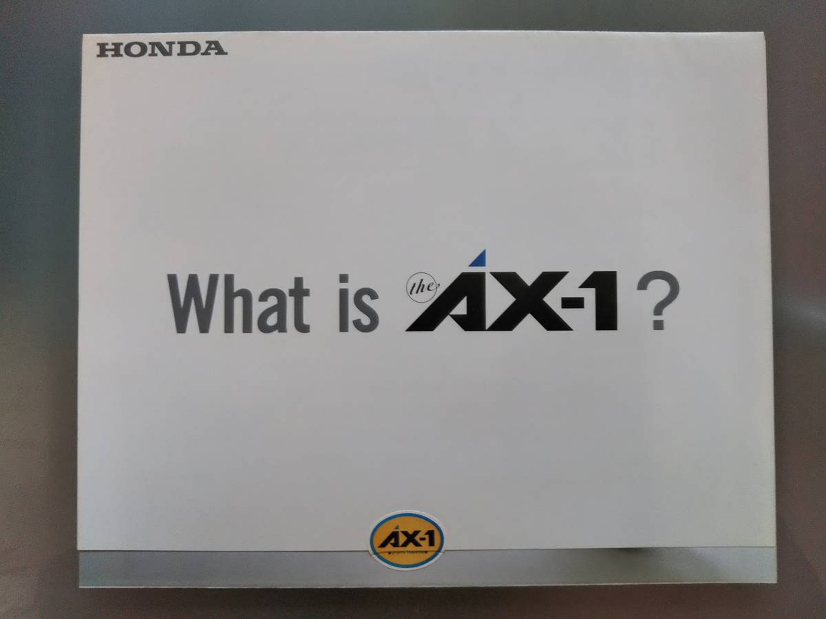 ◆Honda ホンダ AX-1 (MD21) 未開封 カタログ A-1拍卖