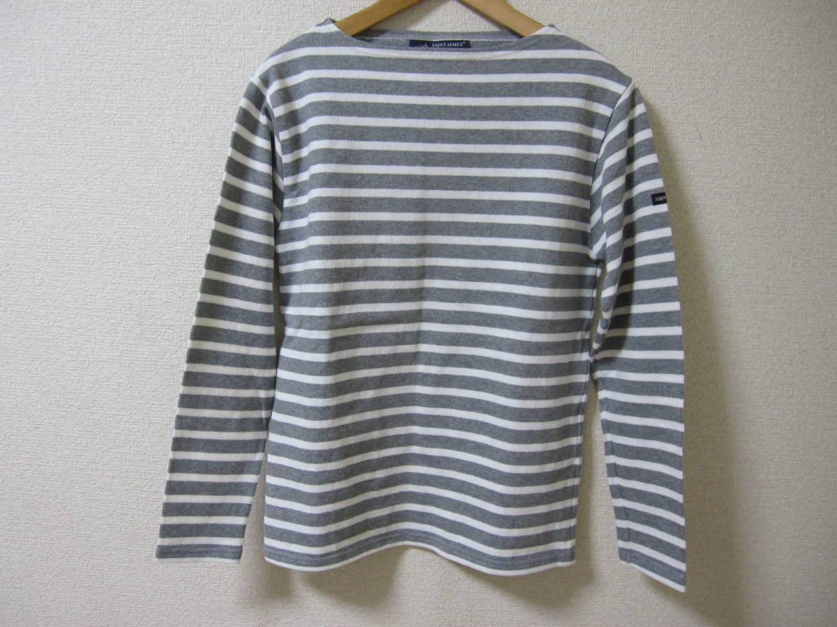 ☆美品 セントジェームス ユナイテッドアローズ ボーダーシャツ XXS 女性☆拍卖