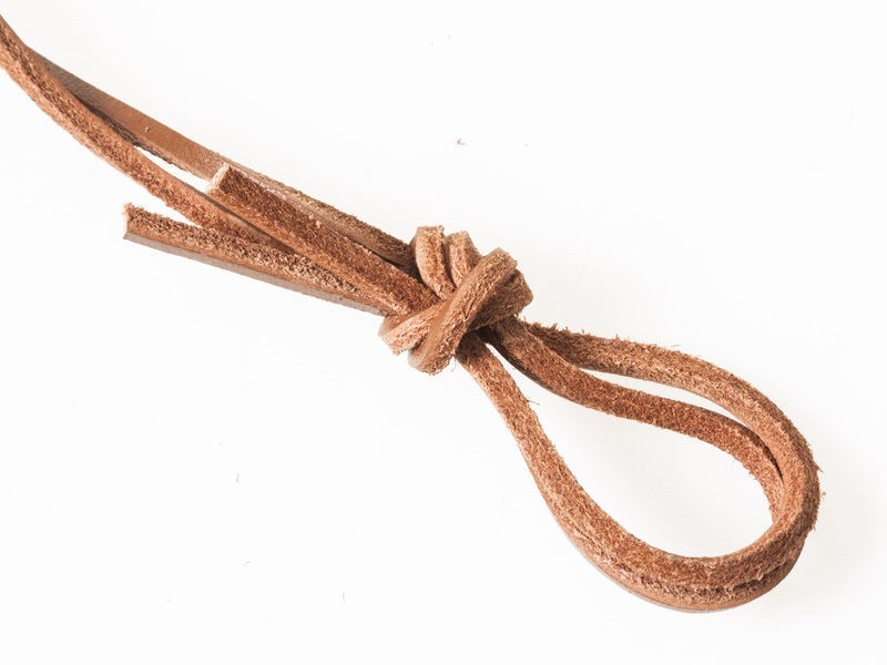 本革 牛革 シューレース 60*0.3cm 靴紐 靴ひも ブーツなど#ライトブラウン拍卖