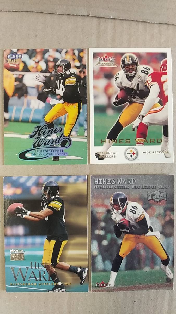 NFLカード HINES WARD 7種 スティーラーズ WR拍卖