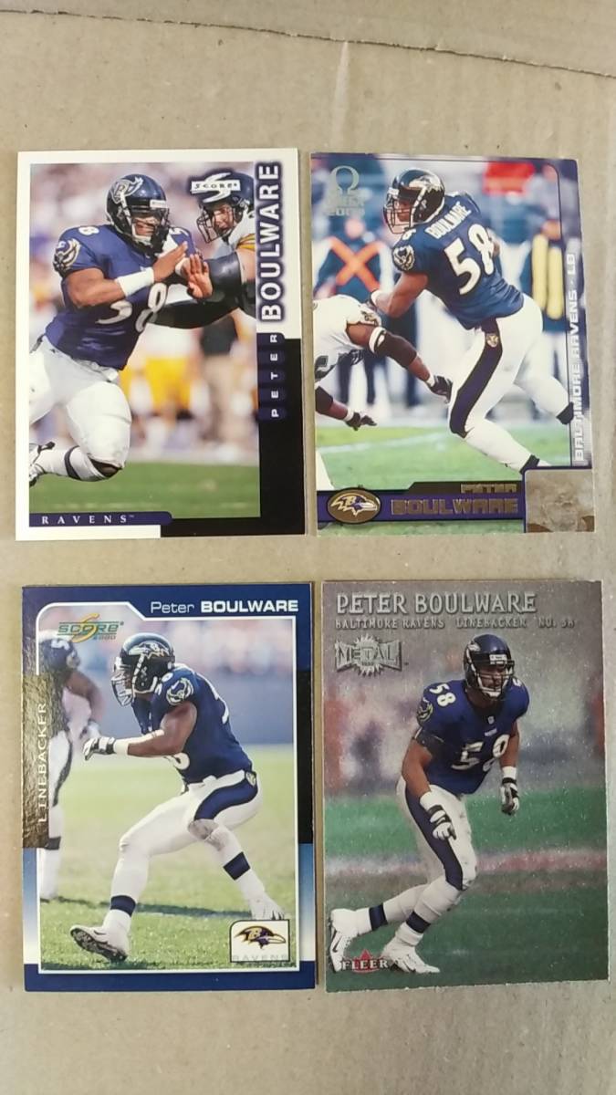 NFLカード PETER BOULWARE 7種 レイヴンズ LB/DE拍卖