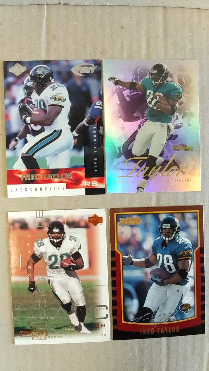NFLカード FRED TAYLOR 10種 2000年他 ジャガーズ RB拍卖