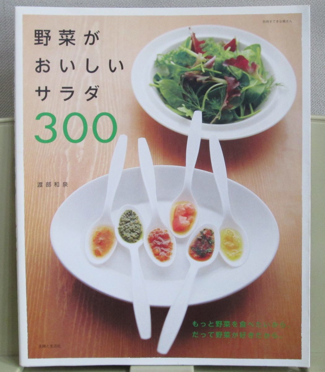 108* 野菜がおいしいサラダ300 渡部和泉 別冊すてきな奥さん 2008拍卖