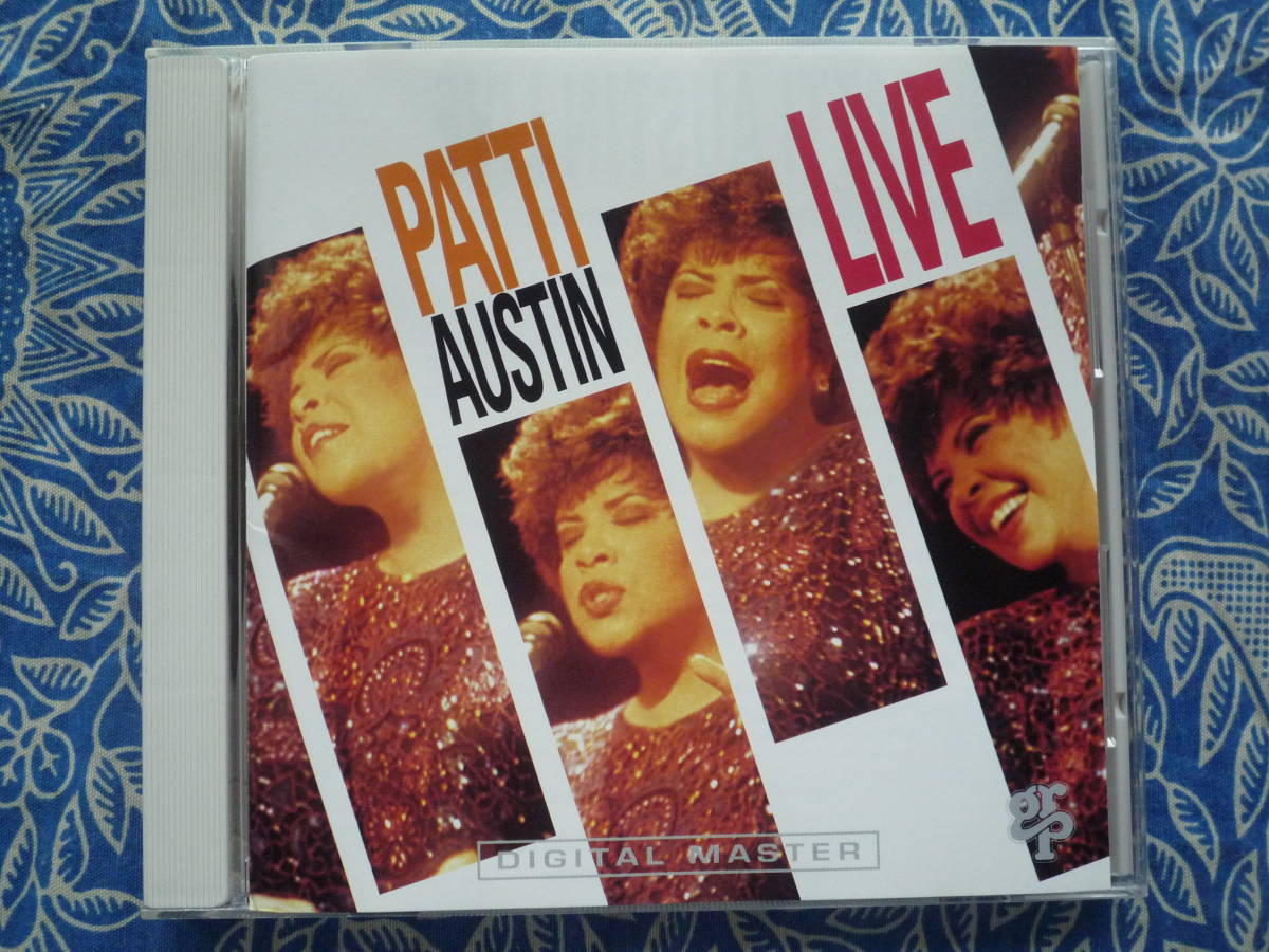 ◇パティ・オースティン・ライヴ ☆廃盤 ※盤面きれいです。■'92年NY“ボトムライン”でのライヴ Patti Austinマイケル・ジャクソン拍卖