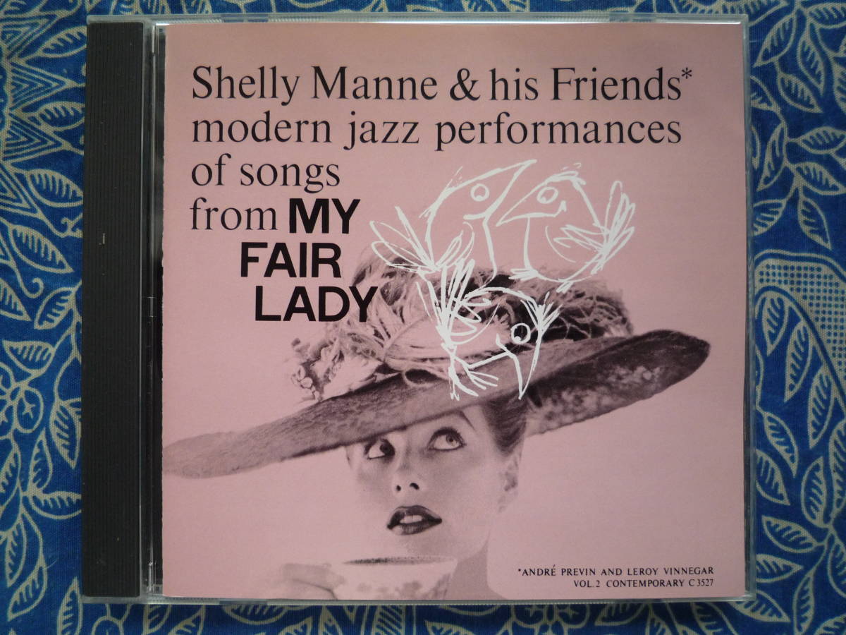 ◇シェリー・マン&ヒズ・フレンズ/マイ・フェア・レディ Modern Jazz Performances Of Songs From My Fair Lady■20bit盤 ※盤面きれいです拍卖