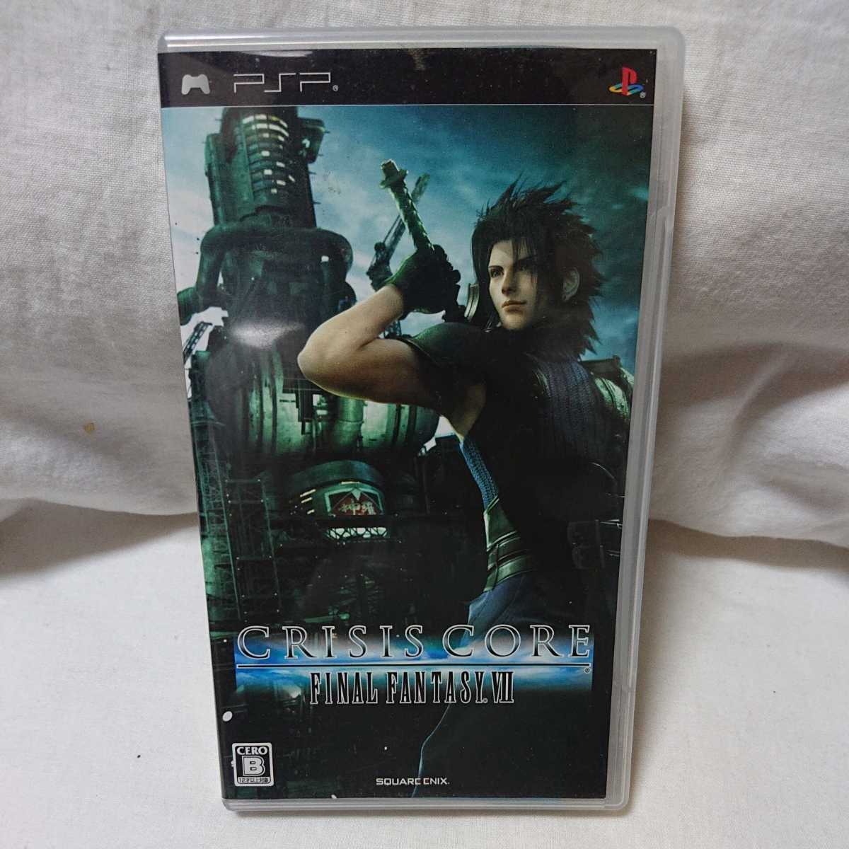 PSP CRISIS CORE FINALFANTSYⅦ 攻略本付き 動作確認済み PSP拍卖
