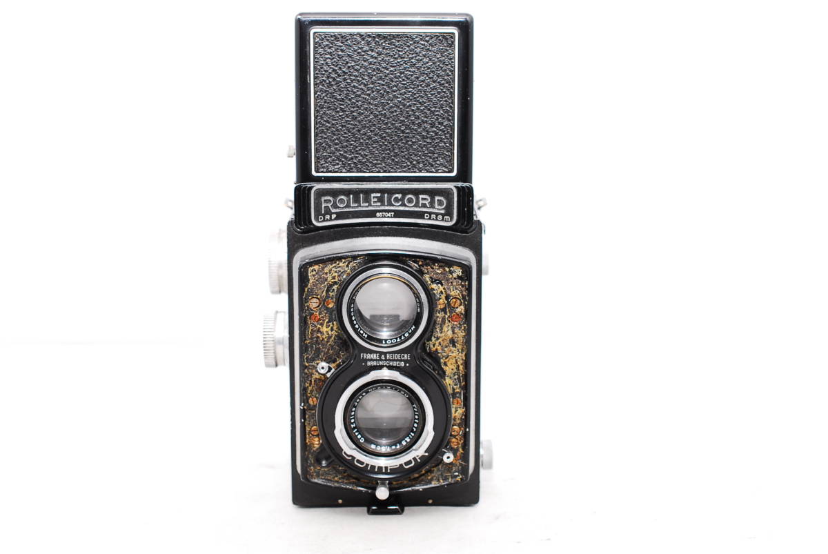 ★ROLLEICORD ローライコード Heidecke Braunshweig 7.5cm F3.2 Carl Zeiss Triotar 7.5cm F3.5拍卖