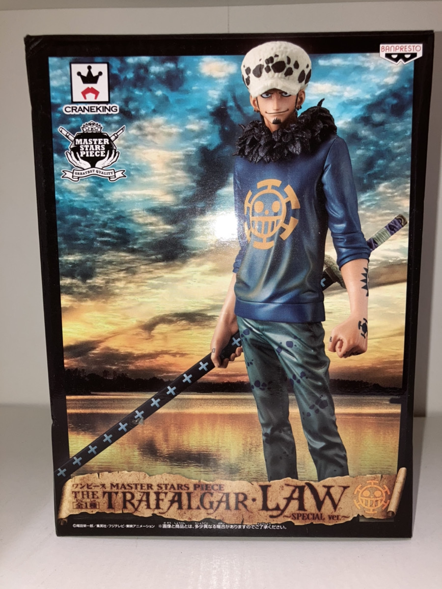 未開封 トラファルガー ロー SPECIAL ver.ワンピース MASTER STARS PIECE フィギュア ロー スペシャルver. 帽子 【送料800円から拍卖