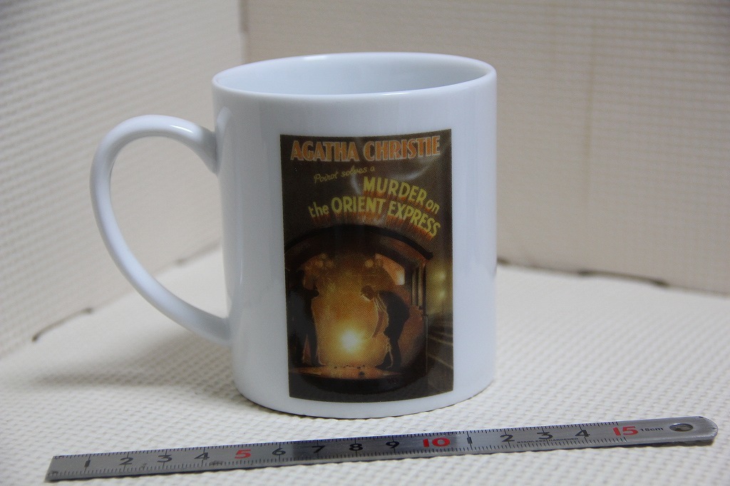 陶器製 アガサ クリスティー オリエント急行殺人事件 マグカップ THE POIROT COLLECTION 検索 ミステリー 小説 コップ グッズ拍卖