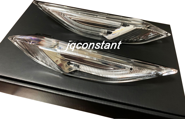 ポルシェ カイエン Cayenne 958 チューブファイバーLEDサイドマーカー ホワイト発光拍卖