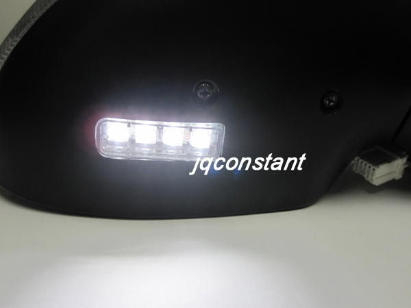 BMW E46 クーペ用 跳ね上げ 電動格納 LEDフットランプ付き ドアミラー 右ハンドル用拍卖