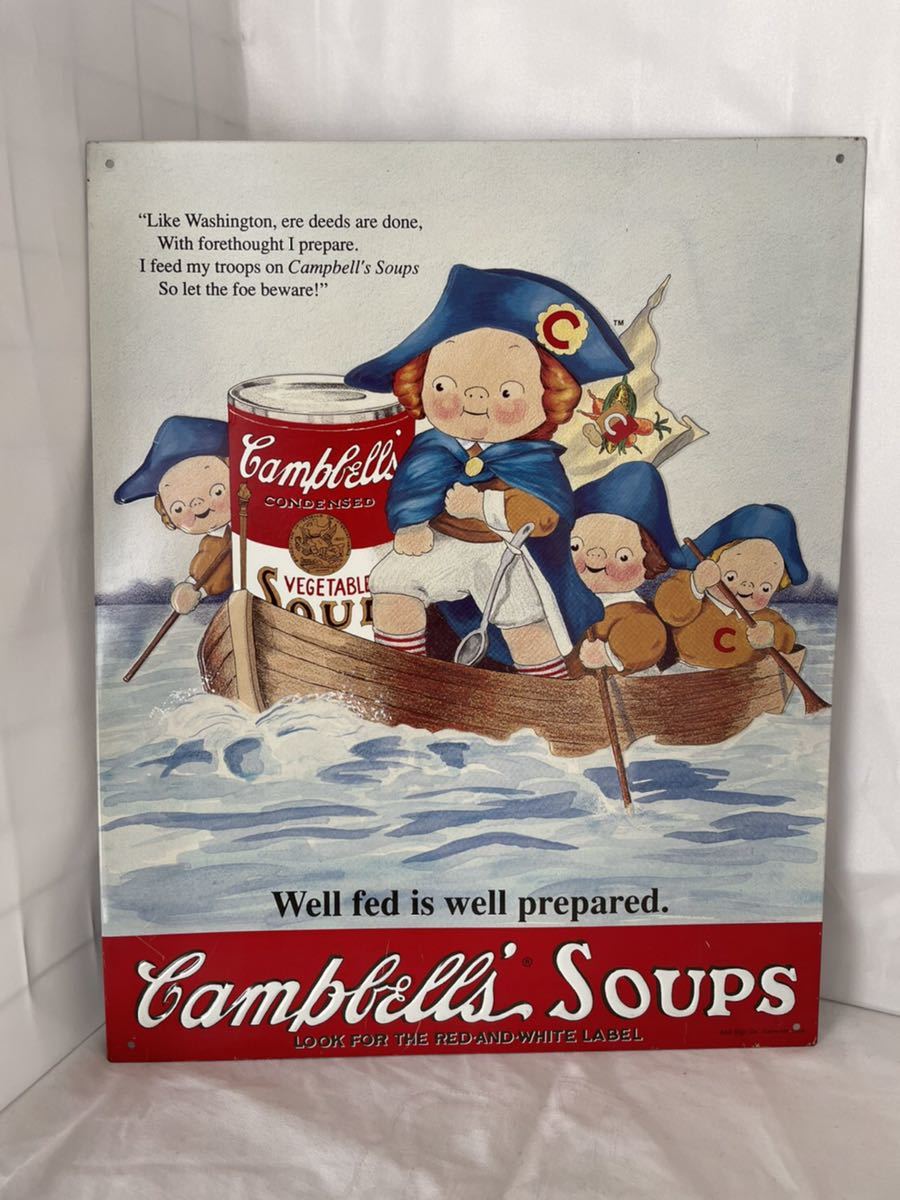 キャンベル キャンベルキッズ 船 サインプレート TINサインプレート拍卖