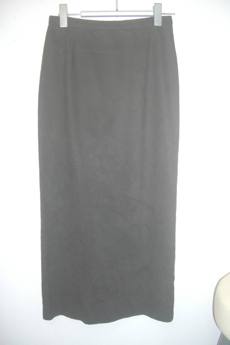 KRIZIA(クリツィア)アセテート/ナイロン/ポリウレタン/ロング/タイト/スカート☆サイズ40拍卖