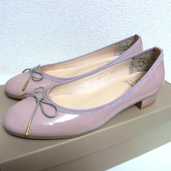 卑弥呼 himiko On Bleue バレエシューズ ピンク 22.5cm E 068932 ヒミコ拍卖