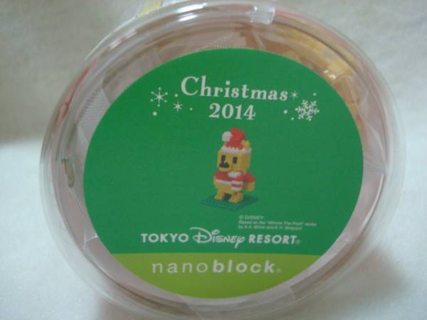◇ クリスマス ナノブロック プー サンタ nanoblock 2014年 TDR ディズニーリゾート拍卖