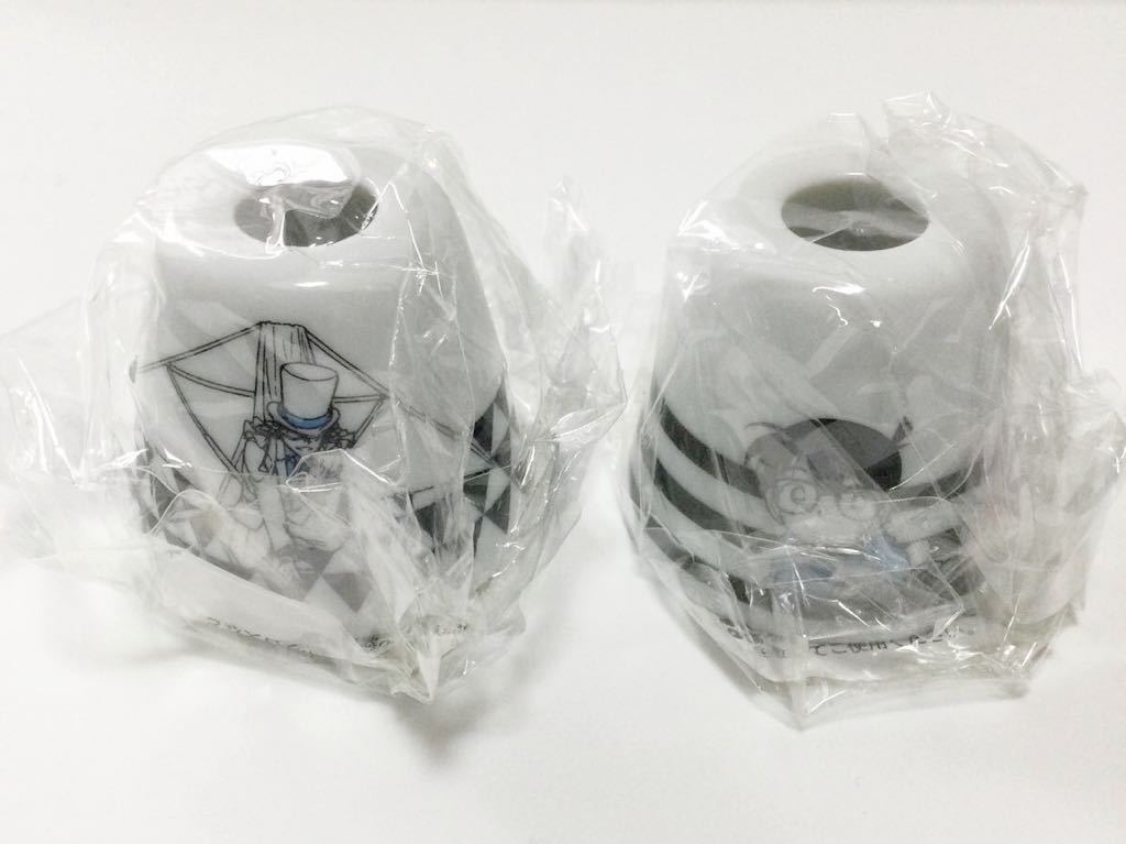新品 送料無料 コナン探偵社限定 名探偵コナン&怪盗キッド 歯ブラシスタンド 2個セット拍卖